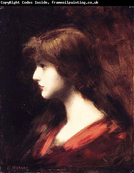 Jean-Jacques Henner Head of a Girl